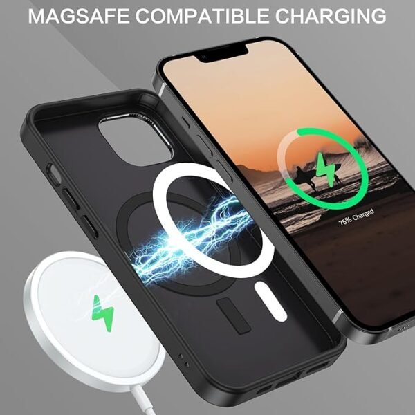 Carbon Fiber Shockproof Protective Case Cover for iPhone 15 and 16 - Image 6